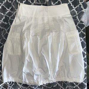 Peace Bird White Skirt NWT Size: 40